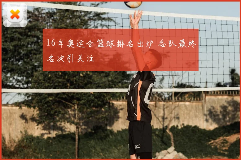 16年奥运会篮球排名出炉 各队最终名次引关注