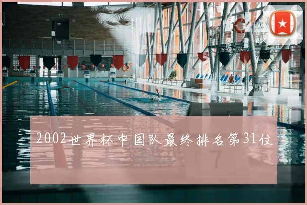 2002世界杯中国队最终排名第31位