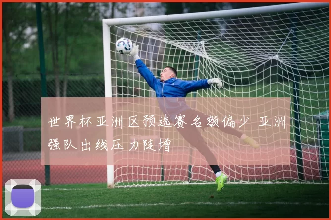 世界杯亚洲区预选赛名额偏少 亚洲强队出线压力陡增
