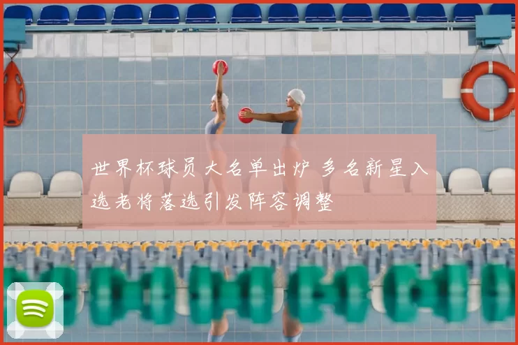 世界杯球员大名单出炉 多名新星入选老将落选引发阵容调整